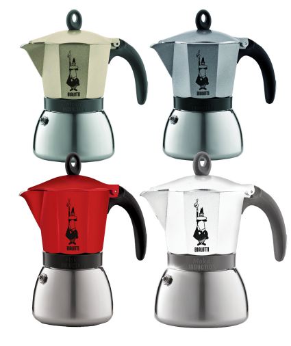 Bialetti - Moka Induction, Moka Pot, Suitable for all Types of Hobs, 6 –  NicolettiCoffee