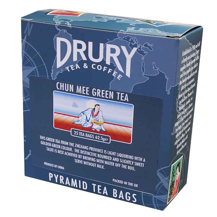  Drury China Chun Mee Pyramid Tea Bags