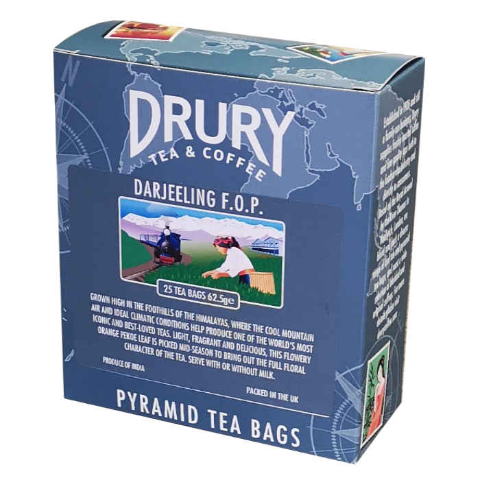 Drury Darjeeling pyramid Tea Bag