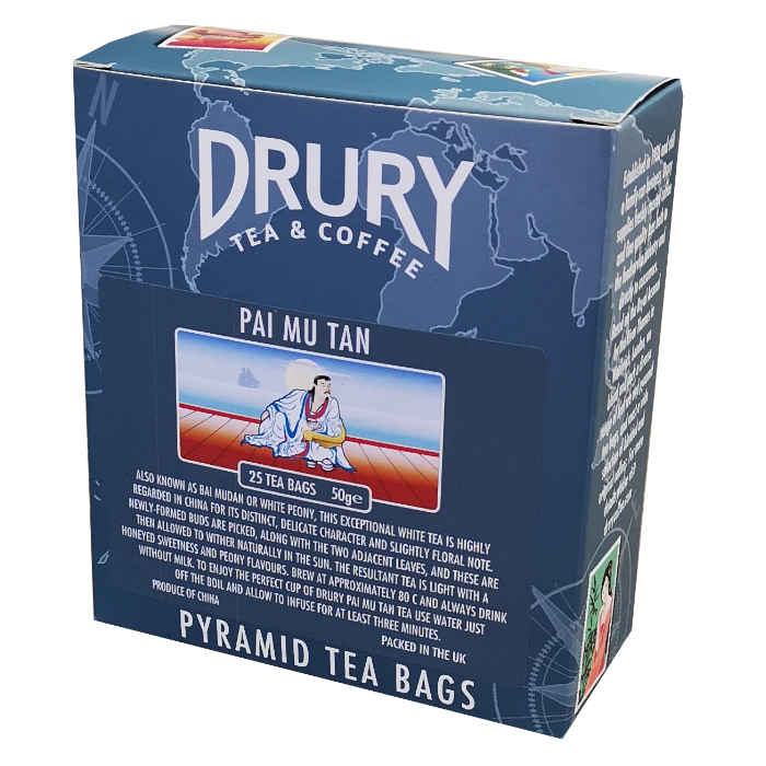 Drury Pyramid Pai Mu Tan Tea Bag