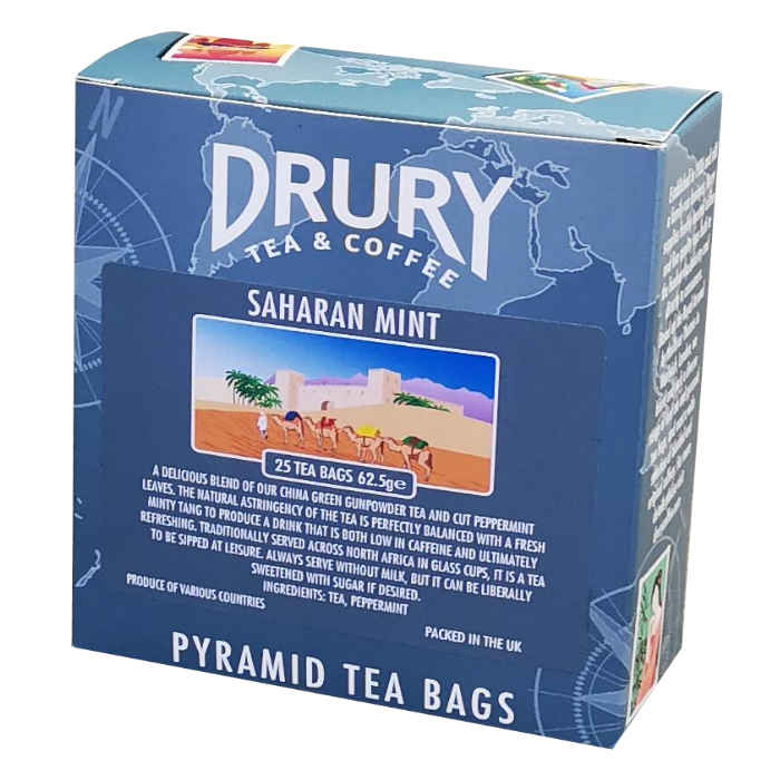 Drury Saharan Mint Pyramid Tea Bag
