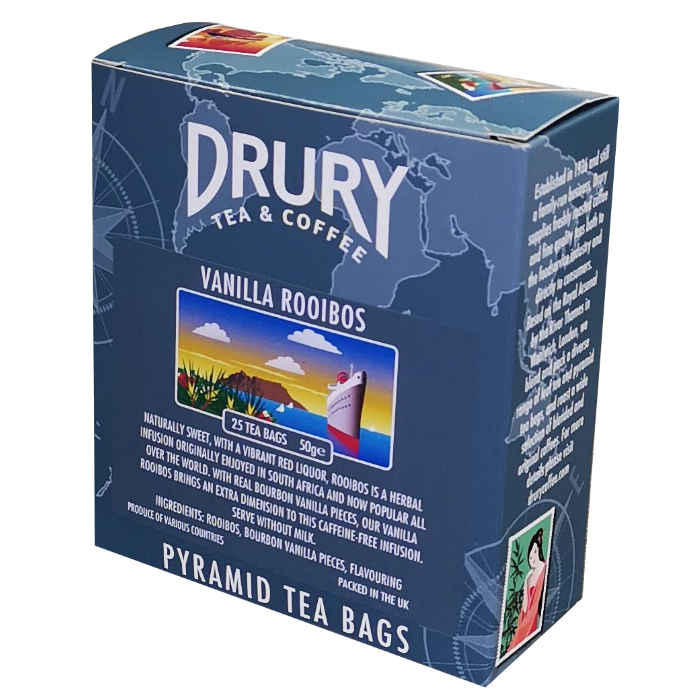 Drury Vanilla Roobios Pyramid Tea Bag