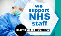 We Support the NHS Logo